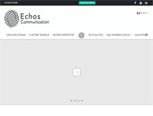 Tablet Screenshot of echoscommunication.org